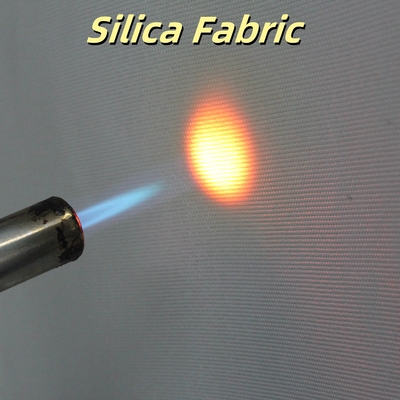 Tecido de fibra de vidro revestido com vermiculita, resistente ao calor a 1200°C