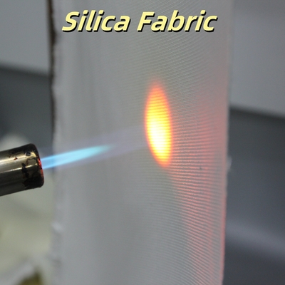 Tecido de fibra de vidro revestido com vermiculita, isolamento térmico à prova de fogo a 1200 °C