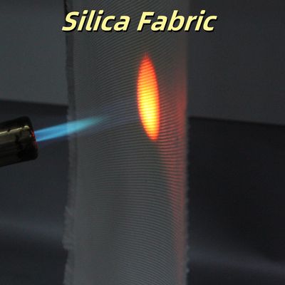 Manta de solda de tecido de fibra de vidro revestido com sílica e vermiculita 1200°C