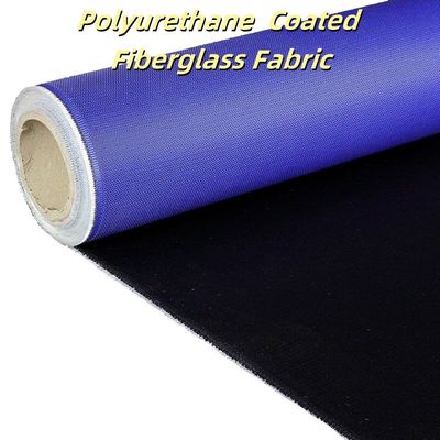 Fireproof PU Coated Fiberglass Fabric 460gsm for Fire Blankets