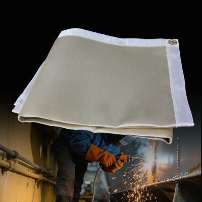 Fiberglass Welding Blanket Fire Resistant Thermal Insulation 550C