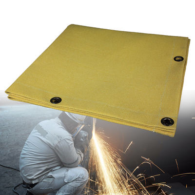 Material-prima de tecido de fibra de vidro de vermiculita para cobertores de solda
