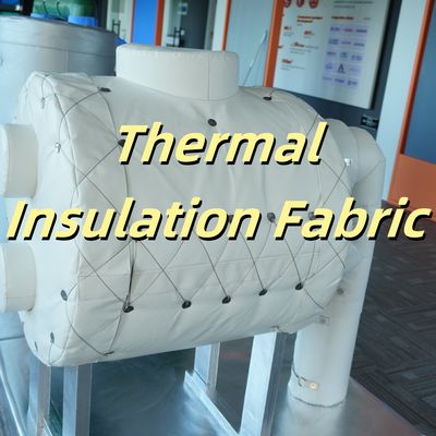 Thermal Insulation Fabric 200-2000g/m² for Pipes & Reactors -70C to 1000C