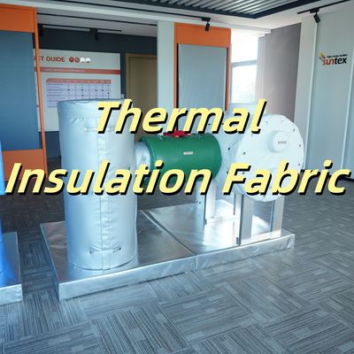 Custom Thermal Insulation Jacket 1000°C Resistance 25-100mm Thickness