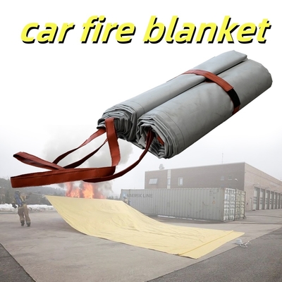 Cobertor para Incêndio de Carro Elétrico Cinza 550℃ Resistência Térmica