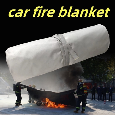 Cobertor para Incêndio de Carro Elétrico Cinza 550℃ Resistência Térmica