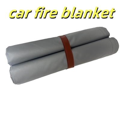 EV Car Fire Blanket Gray 550℃ Thermal Resistance