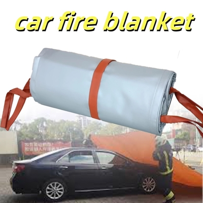 Cobertor para Incêndio de Carro Elétrico Cinza 550℃ Resistência Térmica