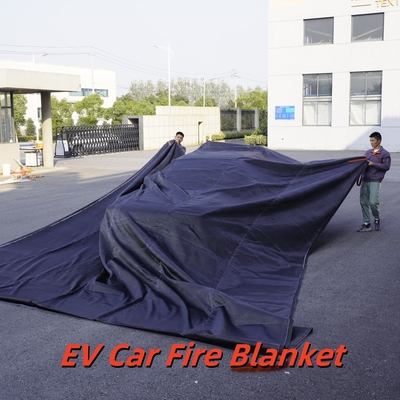 Cobertor para Incêndio de Carro Elétrico Cinza 550℃ Resistência Térmica para Sedan SUV