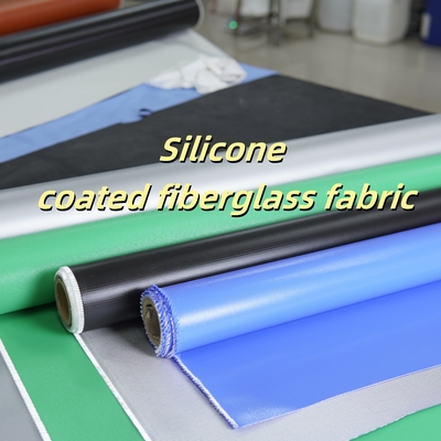 Tecido revestido com fibra de vidro de silicone 400 g/m2, espessura 0,3 mm