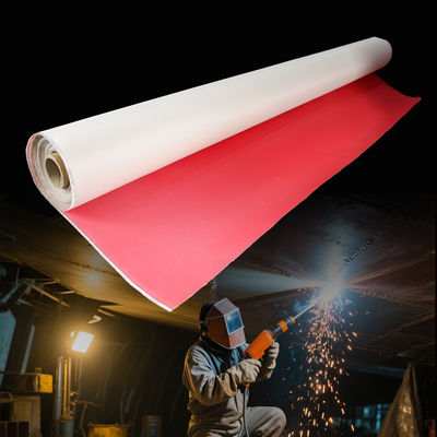 Heat Resistant and Abrasion Resistant PU Coated Fiberglass Fabric with 1m to 1.55m Width for Fireproof Applications