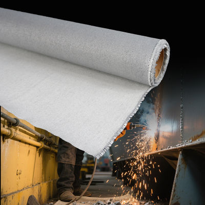 460 g/sqm PU Coated Fiberglass Fabric with 0.41 mm Thickness and 1800°C Temperature Resistance for Fireproof Applications