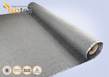 Material resistente de alta temperatura da cobertura do fogo de 650 C em um rolo contra o incêndio revestido grafite da cobertura do fogo do rolo 1.4mm