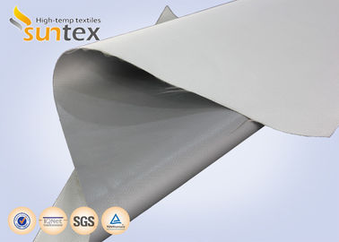 Uma tela lateral do silicone com tela revestida da fibra de vidro do silicone da espessura ao redor 1mm