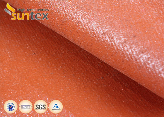 Fireproof Silicone Coated Fiberglass Fabric - High Temperature Resistant