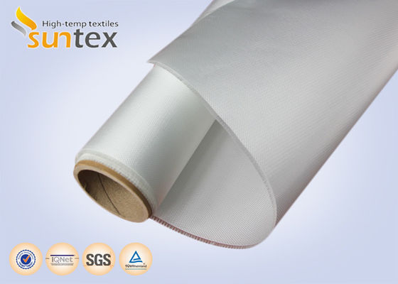 550 Degree C Temperature Resistance Acrylic Coated Fiberglass Fabric Easy to Sew and Cut Fire Resistant Fabric