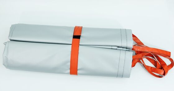 Cobertura de incêndio para veículos eléctricos resistente ao calor com resistência térmica a 550°C/1000°C para controlo de incêndio por privação de oxigénio