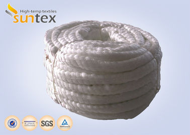 corda resistente ao calor da fibra de vidro 550C para selos de porta Gasketing do forno