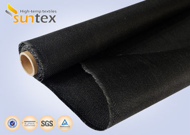 Fogo preto - rolo geral retardador da isolação térmica de pano 1.2mm de Compenstor do rolo da fibra de vidro
