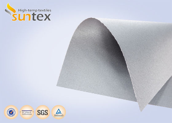 Durable Silicone Coated Fiberglass Fabric E-Glass High Temperature Resistance Silicone Fiberglass