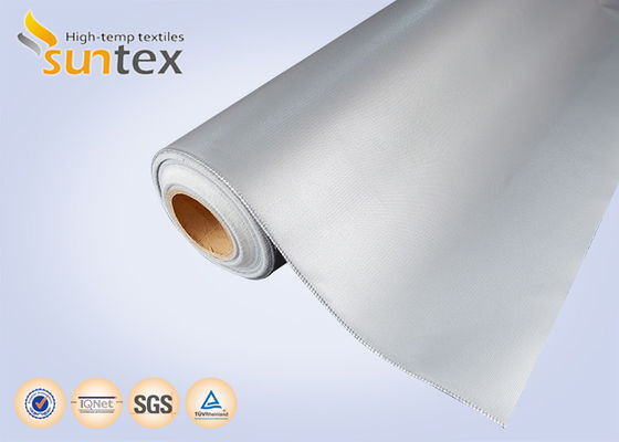 Durable Silicone Coated Fiberglass Fabric E-Glass High Temperature Resistance Silicone Fiberglass