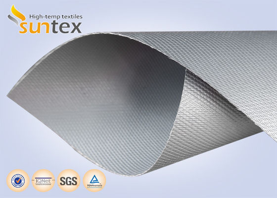 Durable Silicone Coated Fiberglass Fabric E-Glass High Temperature Resistance Silicone Fiberglass