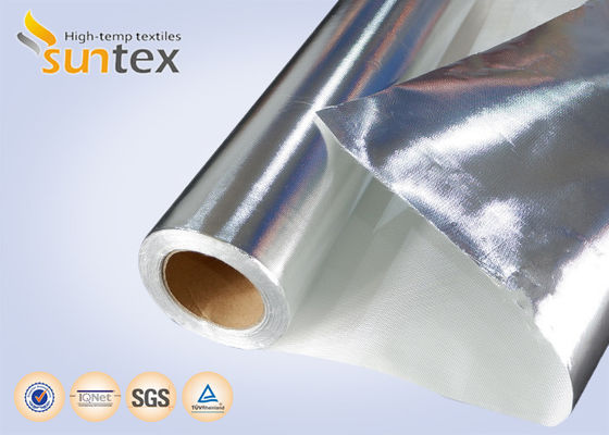 Hermetic & Weather-Resistant Aluminum Foil Fiberglass Cloth (Fireproof)