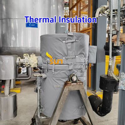 Tecido isolante térmico à prova de água e óleo resistente ao fogo Dimensões personalizáveis para capas e jaquetas removíveis