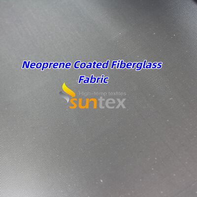 High Temperature Resistance Chemical Resistant Flame Retardant Neoprene Coated Fiberglass Fabric for Industrial Applications