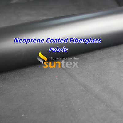 Tecido de Fibra de Vidro Revestido de Neoprene Resistente a Altas Temperaturas e Retardante de Chama para Conector Flexível de Tecido