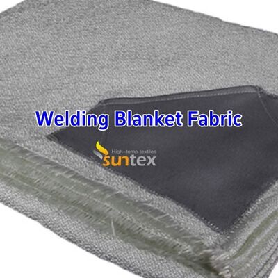 Custom Size High Temperature Resistant Acrylic Coated Welding Blanket for Fire Protection
