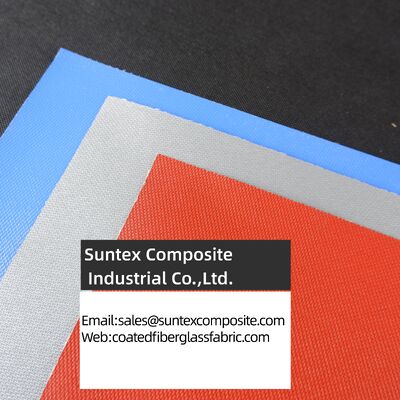 Flame Retardant and Heat Insulating High Temperature Resistance Silicone Coated Fiberglass Fabric and Fiberglass Cloth