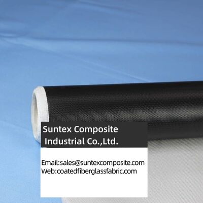 Double Sided Twill Woven High Temperature Resistant E-Glass Silicone Coated Fiberglass Fabric