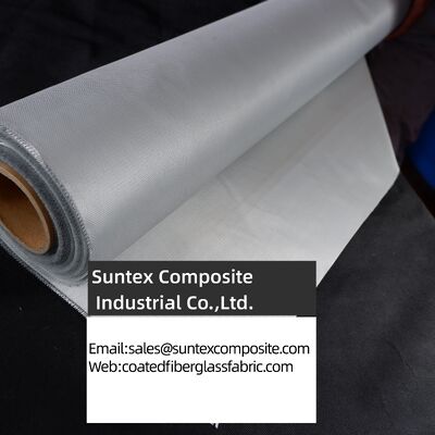 High Temperature Resistance Fireproof Silicone Coated Fiberglass Fabric with Customizable Width