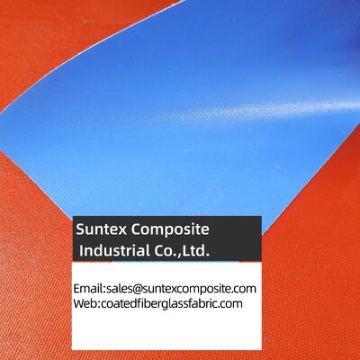 Tecido Industrial de Fibra de Vidro Revestido de Silicone Dupla Face/Lado Resistente ao Calor e à Prova de Fogo