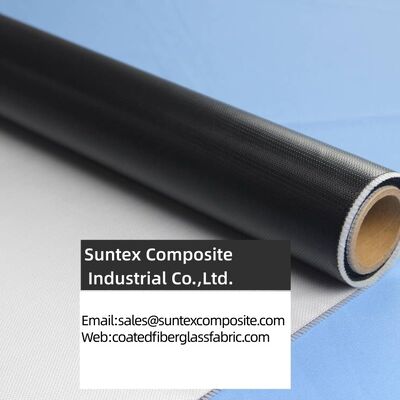 Heat Resistant Flame Retardant High Temperature Resistance Silicone Coated Fiberglass Fabric for Fireproof Applications