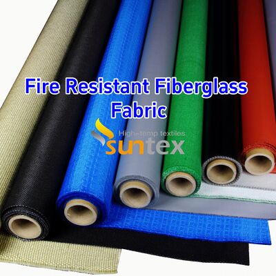 Waterproof and Fireproof Silicone Coated Fiberglass Fabric 