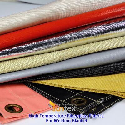 Flame Retardant Fiberglass Welding Blanket Heat Resistant up to 550°C Acrylic Coated Fire Blanket