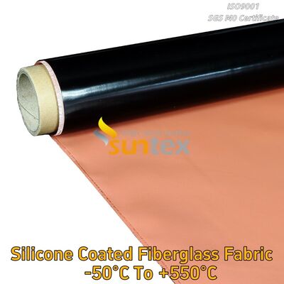 Fire Prevention Silicone Coated Fiberglass Fabric