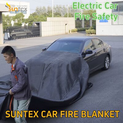 New Energy Electric Car Charging Station Fire Blanket Firefighting Vehicle Fiberglass 