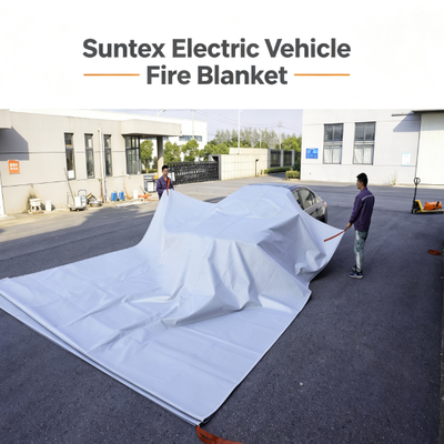 Capa de incêndio para veículos elétricos Suntex DIN SPEC 91489