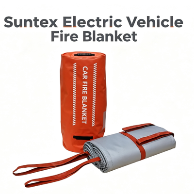 Suntex Electric Vehicle Fire Blanket Contain Lithium Battery Fires
