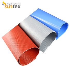 O silicone de alta temperatura das telas revestiu a tela da fibra de vidro para a cortina de solda geral de solda   Garantia de qualidade