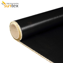 Fogo - sarja retardadora pano revestido tecido da fibra de vidro da borracha de silicone de 0.4mm