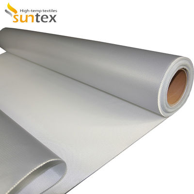 Tela de alta temperatura da fibra de vidro do silicone da tela de 32 onças para a cortina automática do fogo das cortinas de segurança